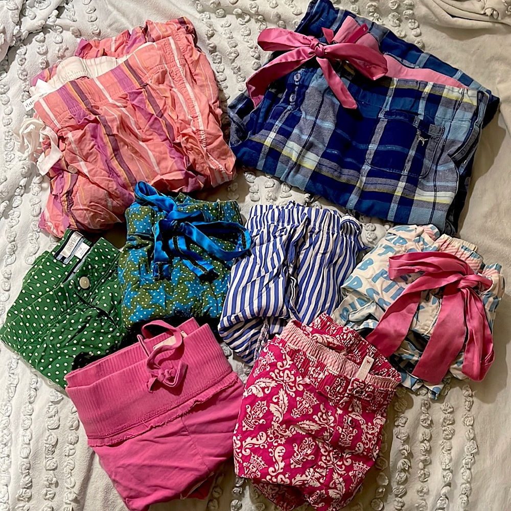 Victoria’s Secret Pink, Arie, Gilligan & O’ Malley Pajama Bundle